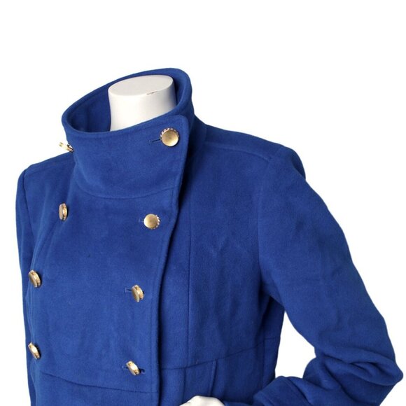 Marciano Wool Angora Peacoat Jacket Coat Military Style Winter Fashion - Picture 7 of 16